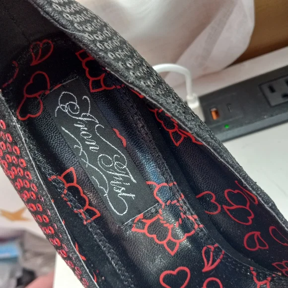 Nwt discontinued sparkly stoned heels! Y2k! Rare! Sold - Picture 6 of 8